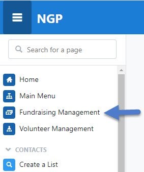 Fundraising Management